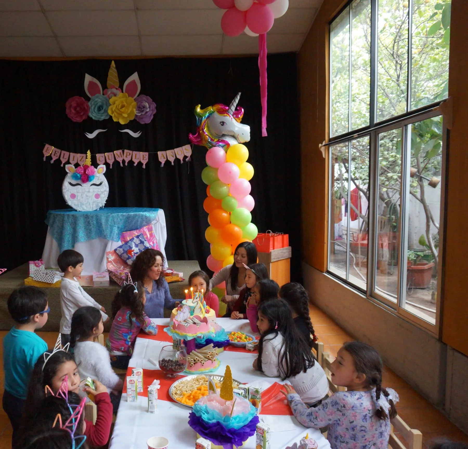 Celebración familiar realizada en Kenimae