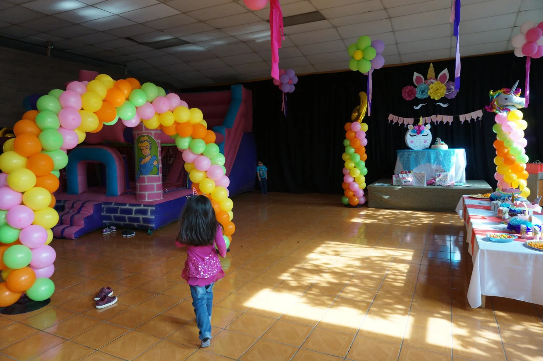 Cumpleaños infantil realizado en Centro de Eventos Kenimae